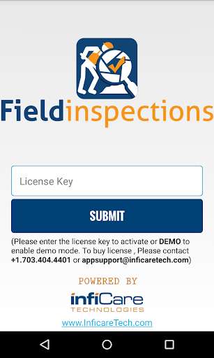 Emulate Android APK InspectionApp-Field Inspection