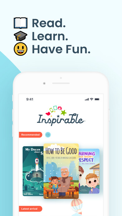 Emulate iPhone app Inspirable - Kids Story Books using MyAndroid Emulate iPhone app Inspirable - Kids Story Books using MyAndroid