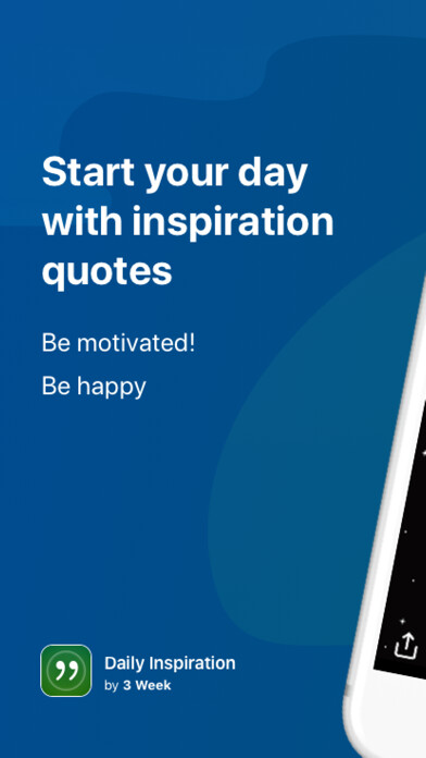 Emulate iPhone app Inspiration - Quotes Reminders using MyAndroid