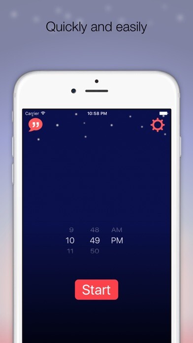 Emulate iPhone app Inspire Alarm Clock using MyAndroid Emulate iPhone app Inspire Alarm Clock using MyAndroid