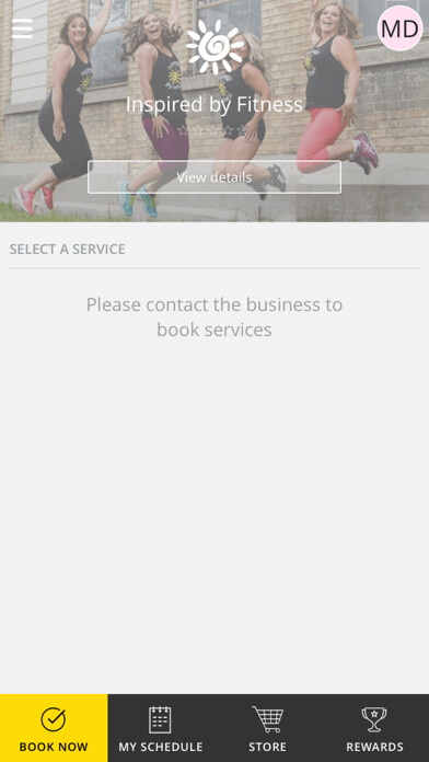 Emulate iPhone app Inspired by Fitness using MyAndroid