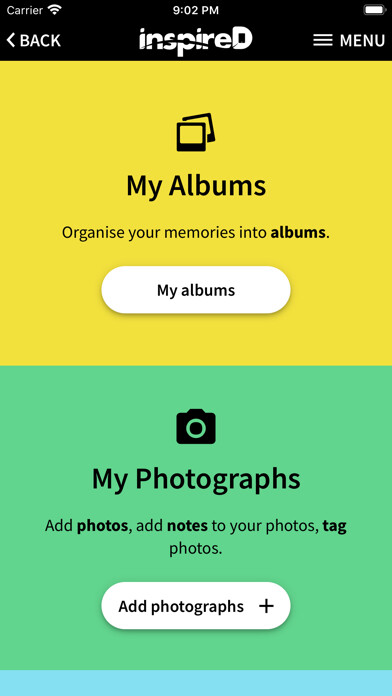 Emulate iPhone app InspireD Dementia Reminiscence using MyAndroid Emulate iPhone app InspireD Dementia Reminiscence using MyAndroid