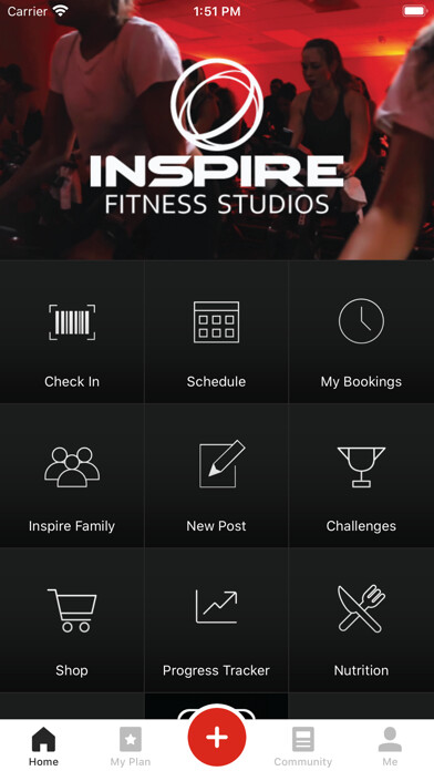 Emulate iPhone app Inspire Fitness Studios using MyAndroid Emulate iPhone app Inspire Fitness Studios using MyAndroid