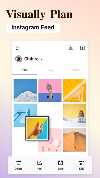 Emulate iPhone app InsPlan: Preview for Instagram using MyAndroid Emulate iPhone app InsPlan: Preview for Instagram using MyAndroid