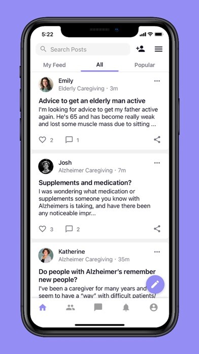 Emulate iPhone app Inspo - Caregivers using MyAndroid Emulate iPhone app Inspo - Caregivers using MyAndroid