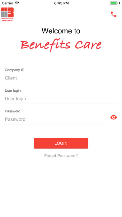 Emulate iPhone app Inspro-Benefits Care using MyAndroid Emulate iPhone app Inspro-Benefits Care using MyAndroid