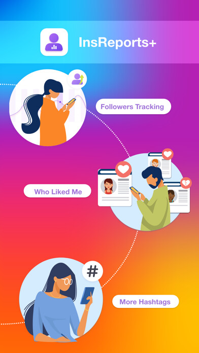 Emulate iPhone app InsReports+: IG Tracker using MyAndroid