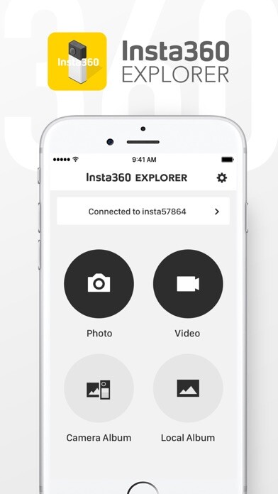 Emulate iPhone app Insta360 Explorer - Controlling App Specialized for Insta360 4K Beta Supports for Spherical Camera, Panoramic Live Streaming, Shooting Panoramic photo and video using MyAndroid Emulate iPhone app Insta360 Explorer - Controlling App Specialized for Insta360 4K Beta Supports for Spherical Camera, Panoramic Live Streaming, Shooting Panoramic photo and video using MyAndroid