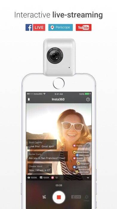 Emulate iPhone app Insta360 Nano using MyAndroid Emulate iPhone app Insta360 Nano using MyAndroid