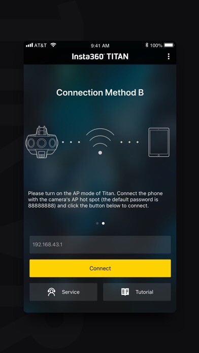 Emulate iPhone app Insta360 Titan using MyAndroid