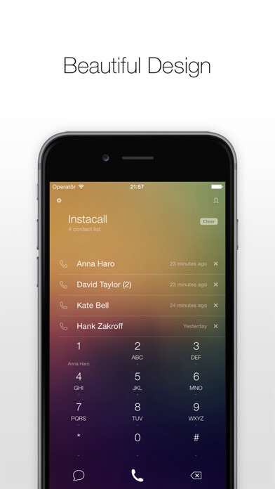 Emulate iPhone app Instacall lite - Smart Dialer using MyAndroid Emulate iPhone app Instacall lite - Smart Dialer using MyAndroid