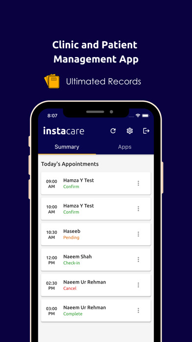 Emulate iPhone app InstaCare Smart Clinic using MyAndroid Emulate iPhone app InstaCare Smart Clinic using MyAndroid