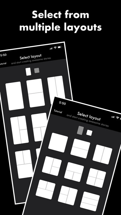 Emulate iPhone app InstaCollage Maker using MyAndroid