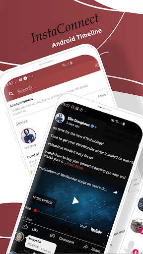 Run android online APK InstaConnect Timeline from MyAndroid or emulate InstaConnect Timeline using MyAndroid