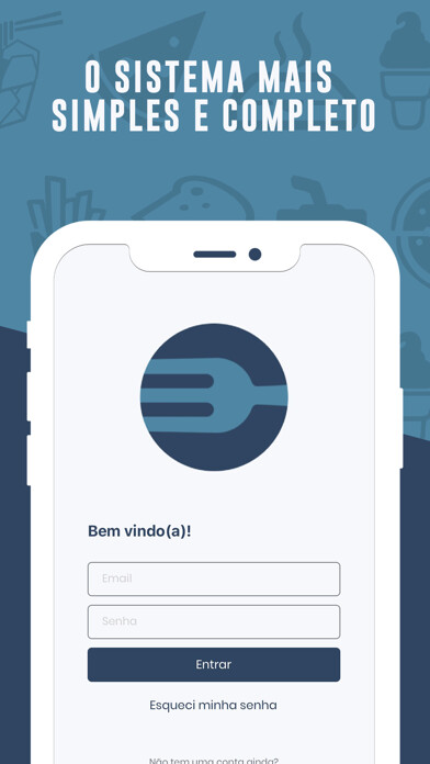 Emulate iPhone app InstaDelivery - Lojista using MyAndroid