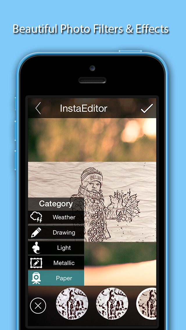 Emulate iPhone app InstaEditor- Instant photo filters using MyAndroid Emulate iPhone app InstaEditor- Instant photo filters using MyAndroid