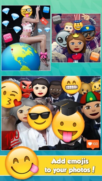 Emulate iPhone app Insta Emoji Photo Editor using MyAndroid Emulate iPhone app Insta Emoji Photo Editor using MyAndroid