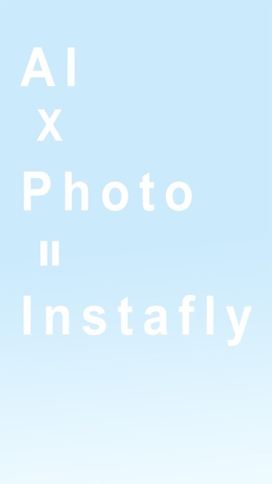 Emulate iPhone app Instafly : AI for photo using MyAndroid