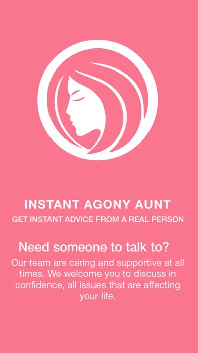Emulate iPhone app Instant Agony Aunts using MyAndroid