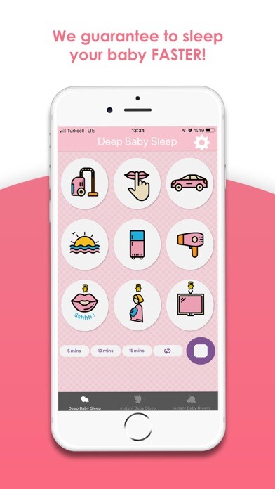 Emulate iPhone app Instant Baby Sleep White Noise using MyAndroid Emulate iPhone app Instant Baby Sleep White Noise using MyAndroid