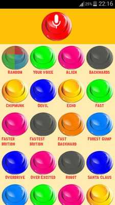 Emulate Android APK Instant Buttons Voice Changer