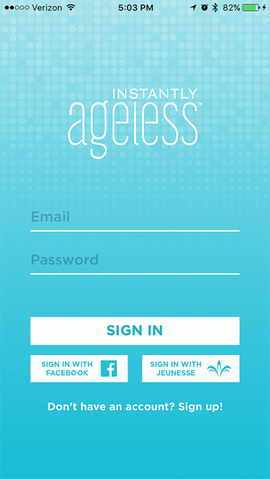 Emulate iPhone app Instantly Ageless™ using MyAndroid Emulate iPhone app Instantly Ageless™ using MyAndroid