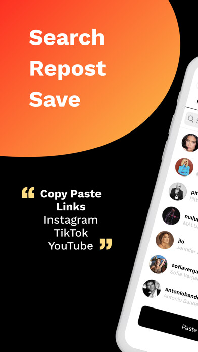 Emulate iPhone app Instant Saver+ using MyAndroid