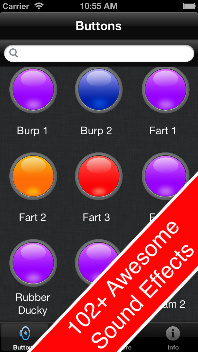Emulate iPhone app Instant Sound Effects Buttons FREE using MyAndroid Emulate iPhone app Instant Sound Effects Buttons FREE using MyAndroid