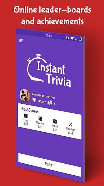 Run android online APK Instant Trivia from MyAndroid or emulate Instant Trivia using MyAndroid