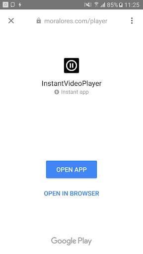 Run android online APK Instant Video Player from MyAndroid or emulate Instant Video Player using MyAndroid