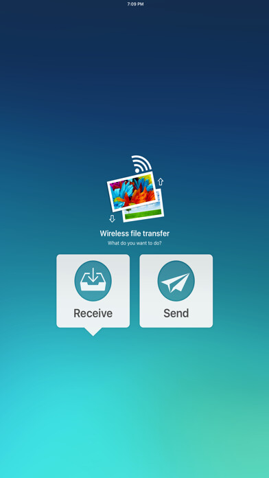 Emulate iPhone app Instant Wireless Transfer using MyAndroid