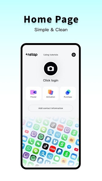 Run android online APK Instap from MyAndroid or emulate Instap using MyAndroid