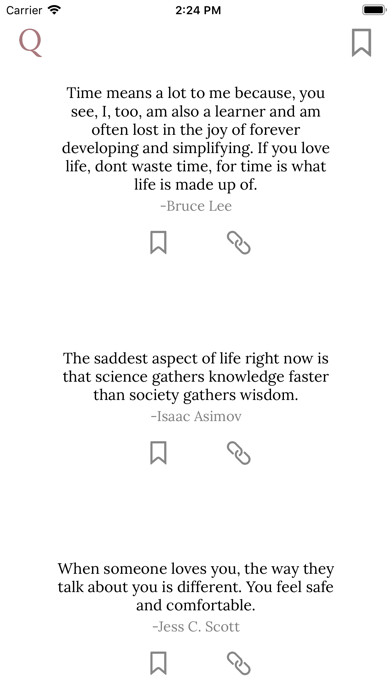 Emulate iPhone app Instaquotes using MyAndroid