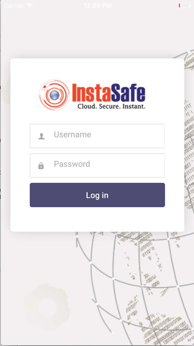 Emulate iPhone app InstaSafe Mobile using MyAndroid