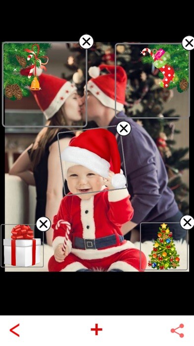 Emulate iPhone app InstaSanta Camera - Christmas using MyAndroid