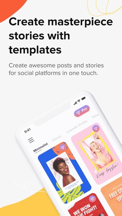 Emulate iPhone app Insta Story Maker: Storly using MyAndroid