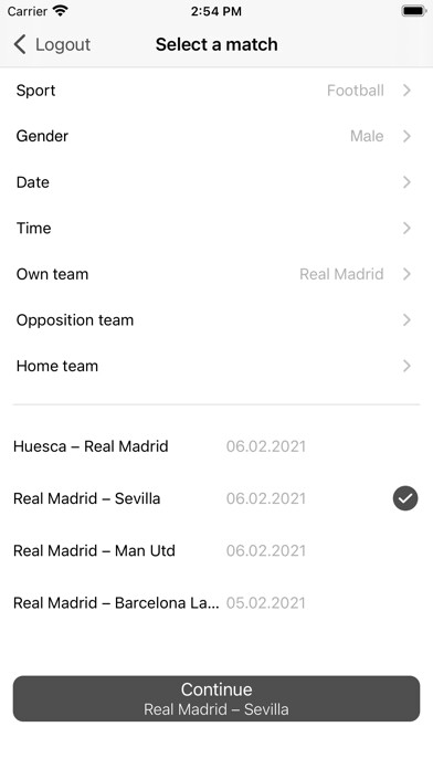 Emulate iPhone app InStat Lineups using MyAndroid Emulate iPhone app InStat Lineups using MyAndroid