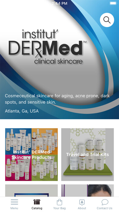 Emulate iPhone app Institut Dermed Skincare using MyAndroid Emulate iPhone app Institut Dermed Skincare using MyAndroid