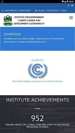 Run android online APK Institute for Environment - IEDS from MyAndroid or emulate Institute for Environment - IEDS using MyAndroid