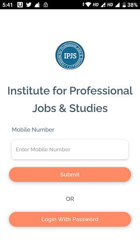 Run android online APK Institute for Professional Jobs & Studies from MyAndroid or emulate Institute for Professional Jobs & Studies using MyAndroid