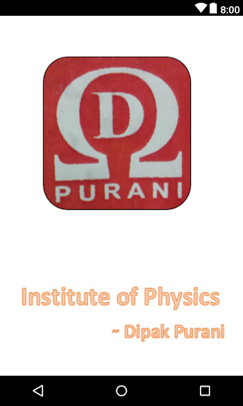 Run android online APK Institute of Physics - Dipak purani from MyAndroid or emulate Institute of Physics - Dipak purani using MyAndroid