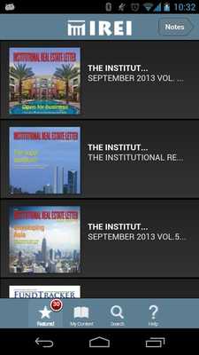 Emulate Android APK Institutional Real Estate, Inc