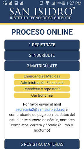Run android online APK Instituto Superior San Isidro from MyAndroid or emulate Instituto Superior San Isidro using MyAndroid Run android online APK Instituto Superior San Isidro from MyAndroid or emulate Instituto Superior San Isidro using MyAndroid