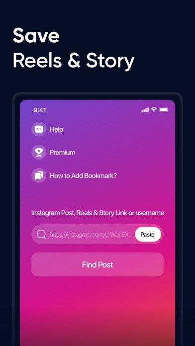 Emulate iPhone app InstMark: Save Stories & Reels using MyAndroid Emulate iPhone app InstMark: Save Stories & Reels using MyAndroid