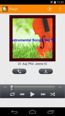 Emulate Android APK Instrumental Songs Top 50