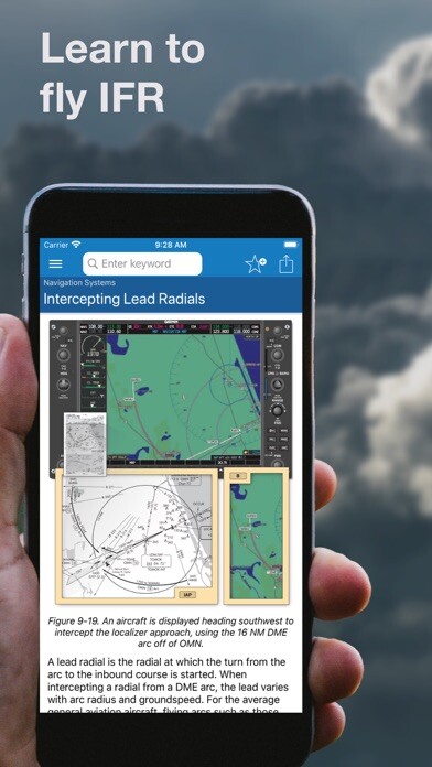 Emulate iPhone app Instrument Flying Handbook using MyAndroid