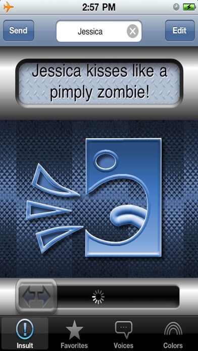 Emulate iPhone app Insulterator using MyAndroid Emulate iPhone app Insulterator using MyAndroid