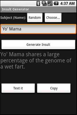Emulate Android APK Insult Generator Free Emulate Android APK Insult Generator Free