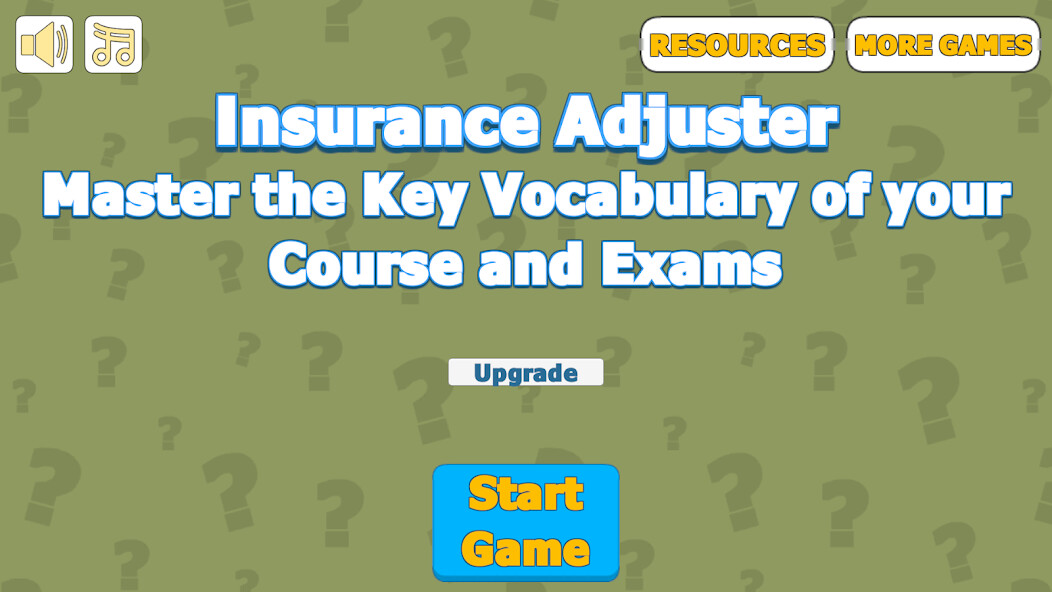 Run android online APK Insurance Adjuster Vocabulary from MyAndroid or emulate Insurance Adjuster Vocabulary using MyAndroid