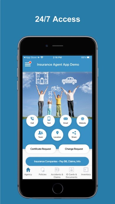 Emulate iPhone app Insurance Agent using MyAndroid Emulate iPhone app Insurance Agent using MyAndroid